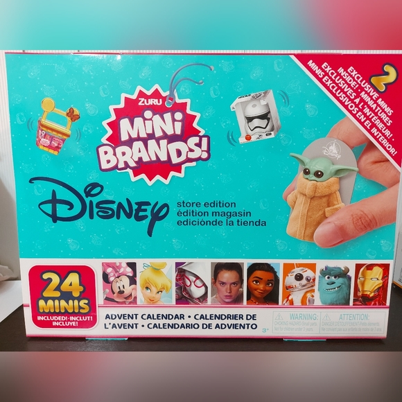 NEW Disney Mini Brands Advent Calendar Playset - 24 Days of Fun - Picture 1 of 8